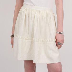 3.1 Phillip Lim Cream Mini Skirt